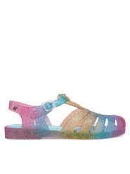Melissa Sandały Melissa Possession Glitter Ad 35758 Kolorowy. Sandały damskie Melissa, bez wzorów, z tworzywa sztucznego, bez obcasa, na płaskiej podeszwie, bez zapięcia. Za 299.99 zł.