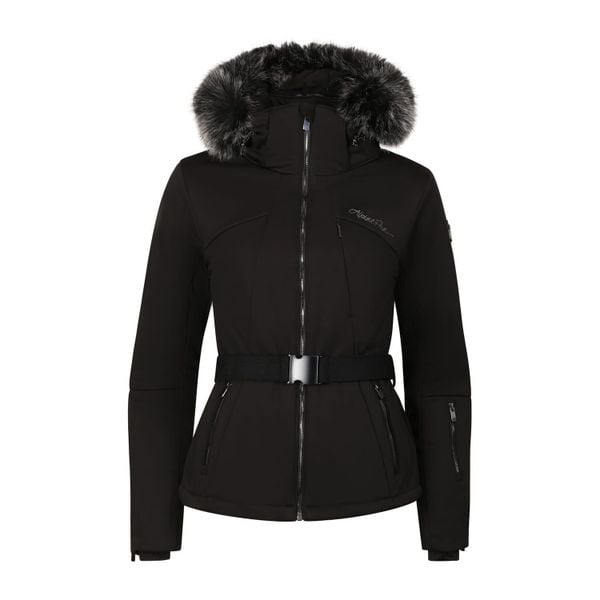 Kurtka damska narciarska softshellowa Alpine Pro Dowela 2. Czarne kurtki damskie Alpine Pro, bez wzorów, bez kaptura, narciarskie. W wyprzedaży za 1,099.00 zł.