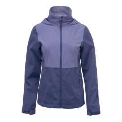 Lekka Kurtka Damska/kobieca Ganmore. Niebieskie kurtki damskie MARTES ESSENTIALS, m, bez wzorów, z materiału, z kapturem. Za 167.99 zł.
