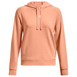 Bluza sportowa damska Under Armour Rival Terry Hoodie. Białe bluzy sportowe damskie Under Armour, s, bez wzorów, z kapturem. Za 386.00 zł.