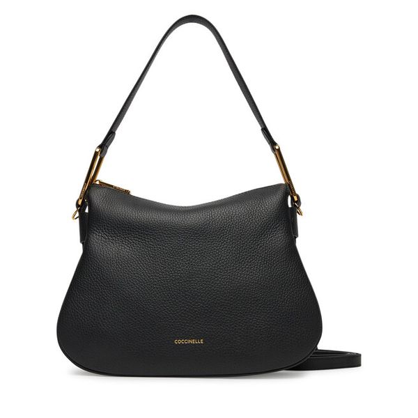 Torebka Coccinelle. Czarne torebki do ręki damskie Coccinelle, bez wzorów, klasyczne, bez dodatków. Za 1,479.00 zł.