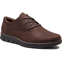 Półbuty TIMBERLAND - Ekbradst Pto TB05423A2421 Dark Brown. Brązowe półbuty na co dzień męskie Timberland, z materiału. W wyprzedaży za 429.00 zł.