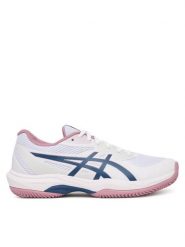 Asics Buty do tenisa Game Ff Clay/Oc 1042A282 Biały. Białe obuwie sportowe damskie Asics, bez wzorów, ze skóry, tenisowe. Za 369.99 zł.