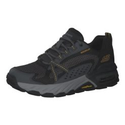 Buty do chodzenia męskie Skechers Max Protect. Czarne trekkingi męskie Skechers, trekkingowe. Za 349.00 zł.