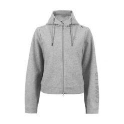 Bluza damska z kapturem Cavallo Cavalrabi. Szare bluzy damskie CAVALLO, bez wzorów, z kapturem, do jazdy konnej. Za 344.50 zł.