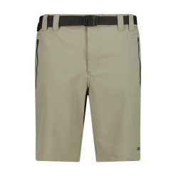 Spodenki męskie turystyczne CMP 3T51847. Zielone krótkie spodenki sportowe męskie CMP, m, bez wzorów, trekkingowe. Za 244.50 zł.