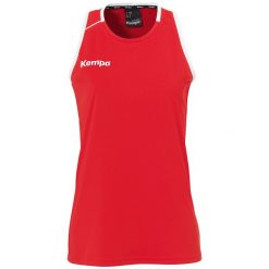Damska koszulka typu tank top Kempa Player. Białe koszulki sportowe damskie Kempa, xl, bez wzorów, bez kołnierzyka, bez ramiączek, do koszykówki. Za 136.50 zł.