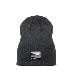 Czapka BUFF KNITTED BEANIE LILON LONG GREY HEATHER. Szare czapki i kapelusze męskie Buff, z aplikacjami, z dzianiny, eleganckie. Za 119.90 zł.