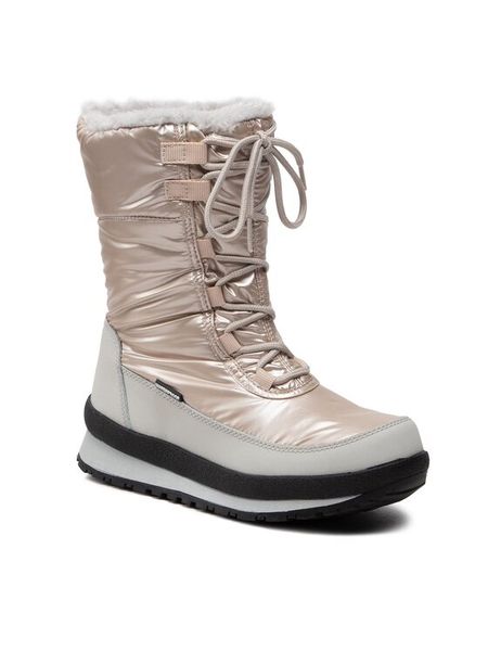 CMP Śniegowce Harma Wmn Snow Boot Wp 39Q4976 Beżowy. Brązowe kozaki damskie CMP, z materiału. Za 305.99 zł.