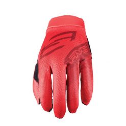 Rękawiczki XR-LITE KIDS - STRIPES RED (czerwone) - M/04. Czerwone rękawiczki dziecięce FIVE GLOVES, bez wzorów. Za 117.00 zł.