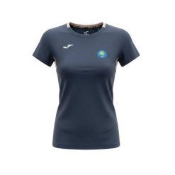 Koszulka damska z dekoltem w serek Joma Smash. Niebieskie koszulki sportowe damskie 909, l, bez wzorów, z elastanu, klasyczne, bez kołnierzyka. Za 138.50 zł.
