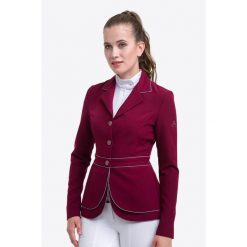 Kurtka pokazowa Softshell damska Venice - Double Front Panel Technology. Czerwone kurtki damskie CAVALLIERA, l, bez wzorów, z softshellu, bez kaptura. W wyprzedaży za 1,021.50 zł.