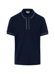 Lacoste koszulka polo Mężczyźni Bawełna niebieski, 4. Niebieskie koszulki polo męskie Lacoste, l, bez wzorów, z bawełny, bez kołnierzyka, bez ramiączek. Za 699.95 zł.