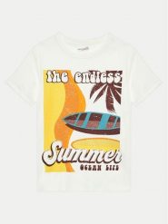 Coccodrillo T-Shirt WC4143205HBJ Écru Regular Fit. T-shirty dla chłopców COCCODRILLO, bez wzorów, z bawełny, bez ramiączek. Za 49.99 zł.