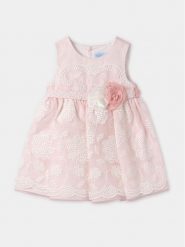 Abel & Lula Sukienka elegancka 5010 Różowy Regular Fit. Czerwone sukienki dla dziewczynek Abel & Lula, bez wzorów, z syntetyku, eleganckie, bez ramiączek. Za 219.99 zł.