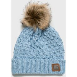 Roxy - Czapka. Szare czapki i kapelusze damskie Roxy, z dzianiny. Za 139.90 zł.