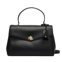 Torebka LAUREN RALPH LAUREN. Czarne torebki do ręki damskie Lauren Ralph Lauren, bez wzorów, klasyczne, bez dodatków. Za 2,199.00 zł.