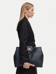 Furla Torebka Amelia L Tote WB01952 BX4546 CN 4852S Granatowy. Niebieskie torebki do ręki damskie Furla, bez wzorów, ze skóry, bez dodatków. Za 1,754.00 zł.
