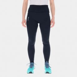 Legginsy damskie do biegania Inov-8 Active Tights. Czarne legginsy damskie Inov-8, l, bez wzorów, z materiału, do biegania. Za 206.79 zł.