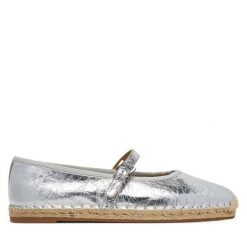 Espadryle MICHAEL Michael Kors. Szare espadryle damskie MICHAEL Michael Kors, bez wzorów, bez obcasa, bez zapięcia. Za 339.99 zł.