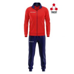 Garnitur treningowy Givova Torino M dla mężczyzn - Komfort i styl. Niebieskie garnitury męskie Givova, bez wzorów, z dresówki, eleganckie. W wyprzedaży za 161.15 zł.