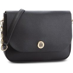 Torebka TOMMY HILFIGER - Tommy Crossover AM0AM05637 905. Czarne torebki do ręki damskie marki Tommy Hilfiger, ze skóry ekologicznej. Za 549.00 zł.