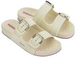 Klapki laczki damskie Ipanema Slide. Czarne klapki damskie Ipanema, bez wzorów, z gumy, klasyczne, bez obcasa. Za 109.00 zł.