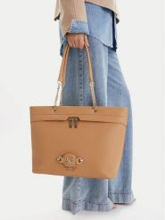 Nine West Torebka EO-Luvia-LDA8442 Beżowy. Brązowe torebki do ręki damskie Nine West, bez wzorów, z materiału, bez dodatków. Za 155.99 zł.