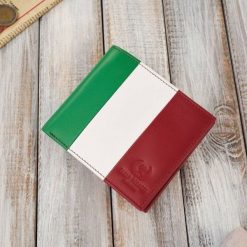 Paolo Peruzzi Portfel męski skórzany Italia AV-08-MC. Portfele męskie Paolo Peruzzi, bez wzorów. Za 111.82 zł.