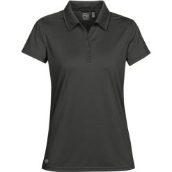Damska Koszulka Polo H2XDRY. Niebieskie koszulki sportowe damskie STORMTECH, xl, bez wzorów, bez kołnierzyka, bez ramiączek. Za 88.99 zł.