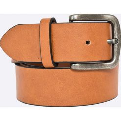 Only & Sons - Pasek. Brązowe paski damskie Only & Sons, w paski, z materiału. W wyprzedaży za 29.90 zł.