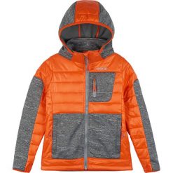 Kurtka softshellowa "Vau" w kolorze pomarańczowo-szarym. Brązowe kurtki i płaszcze dla chłopców Kamik, bez wzorów, bez kaptura. W wyprzedaży za 175.95 zł.