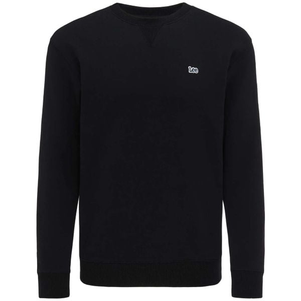 Bluza Lee Plain col rond. Czarne bluzy męskie Lee, m, bez wzorów, z materiału, bez kaptura. Za 270.50 zł.