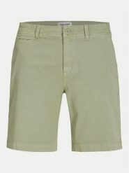 Jack & Jones Szorty materiałowe Harlow 12252966 Beżowy Tapered Fit. Brązowe szorty męskie Jack & Jones, m, bez wzorów, z bawełny. Za 189.99 zł.