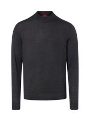 Finshley & Harding London sweter wełniany Mężczyźni Wełna merino szary, S. Szare swetry przez głowę męskie Finshley & Harding London, m, bez wzorów, z wełny, bez kołnierzyka. Za 279.95 zł.