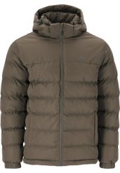 Kurtka z kapturem Whistler Carseno. Brązowe kurtki męskie Whistler, na zimę, l, bez wzorów, z materiału, klasyczne, z kapturem. Za 329.50 zł.