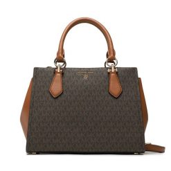 Torebka MICHAEL Michael Kors. Brązowe torebki do ręki damskie MICHAEL Michael Kors, bez wzorów, klasyczne, bez dodatków. Za 959.99 zł.