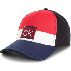 Czapka z daszkiem CALVIN KLEIN JEANS - Clr Blocking Trucker K50K504117 448. Czerwone czapki i kapelusze męskie Calvin Klein Jeans. Za 179.00 zł.