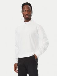 BOSS Longsleeve 50576916 Biały Regular Fit. Białe bluzki z długim rękawem męskie Boss, l, bez wzorów, z bawełny, bez kołnierzyka. Za 349.99 zł.