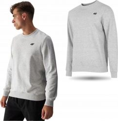 BLUZA MĘSKA 4F DRESOWA SPORTOWA CIEPŁA WYGODNA NA CO DZIEŃ SM1465 r. XXL. Bluzy męskie 4f, m, bez wzorów, z dresówki, bez kaptura. Za 75.99 zł.