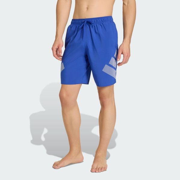Szorty Big Bars 8-Inch. Białe szorty męskie Adidas, xs, bez wzorów, klasyczne. Za 179.00 zł.