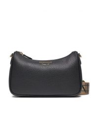 Emporio Armani Torebka EW000539 AF12103 MC032 Czarny. Czarne listonoszki damskie Emporio Armani, bez wzorów, ze skóry, bez dodatków. Za 489.99 zł.