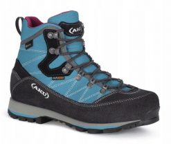 Buty trekkingowe damskie Aku W'S TREKKER LITE III WIDE GTX, turquoise/ grey, 38. Szare trekkingi damskie Aku. Za 687.87 zł.