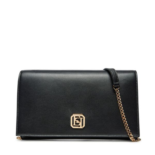 Torebka Elisabetta Franchi. Czarne torebki do ręki damskie Elisabetta Franchi, bez wzorów, wizytowe, bez dodatków. Za 2,549.00 zł.