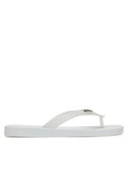 Melissa Japonki Melissa Sun Long Beach II Ad 35781 Biały. Białe klapki damskie Melissa, bez wzorów, z tworzywa sztucznego, bez obcasa. Za 129.99 zł.