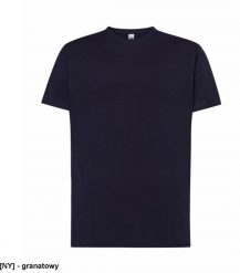 JHK - T-shirt Męskie granatowy S. Niebieskie t-shirty męskie JHK, m, bez wzorów, bez kołnierzyka. Za 19.55 zł.