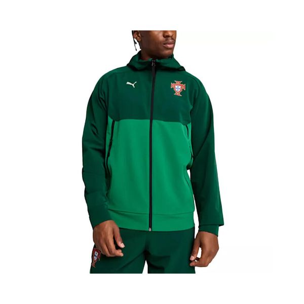 Kurtka z dresu Portugal Tech 2025. Niebieskie kurtki męskie Puma, na lato, xl, bez wzorów, z dresówki, na fitness i siłownię. Za 362.00 zł.