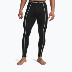 Legginsy Under Armour Cold Weather Grid. Czarne buty sportowe męskie Under Armour, bez wzorów, na fitness i siłownię. Za 179.99 zł.