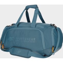 Torba sportowa 2w1 TPU211 - morska zieleń. Zielone torby sportowe męskie 4f, bez wzorów. Za 179.99 zł.