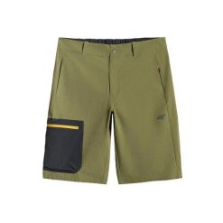 Szorty 4F FNK M1553. Zielone szorty męskie 4f, na lato, l, bez wzorów, z materiału. Za 216.00 zł.